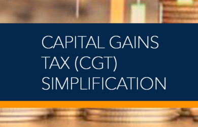 Capital gains tax simplification