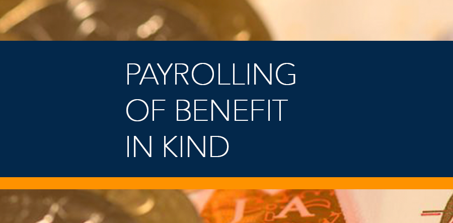 payrolling of benefit in kind