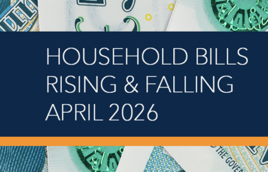 Household Bills Rising & Falling April 2026