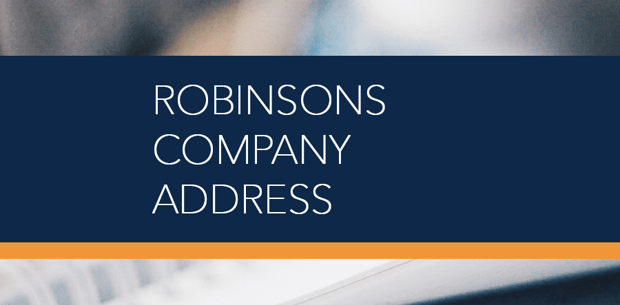 robinsons company address